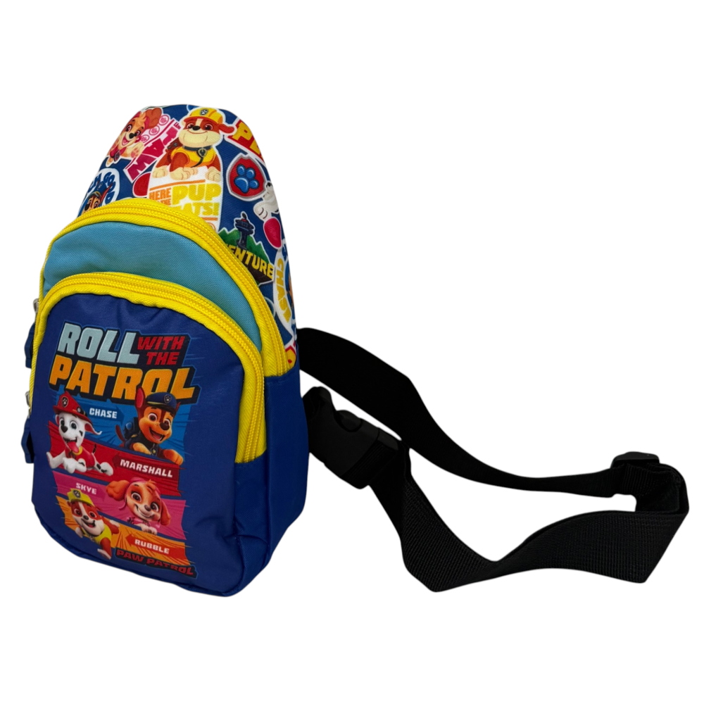 MARSUPIO PAW PATROL CON TRACOLLA REGOLABILE BORSELLO DA PASSEGGIO CON CINTURA - ZH25080