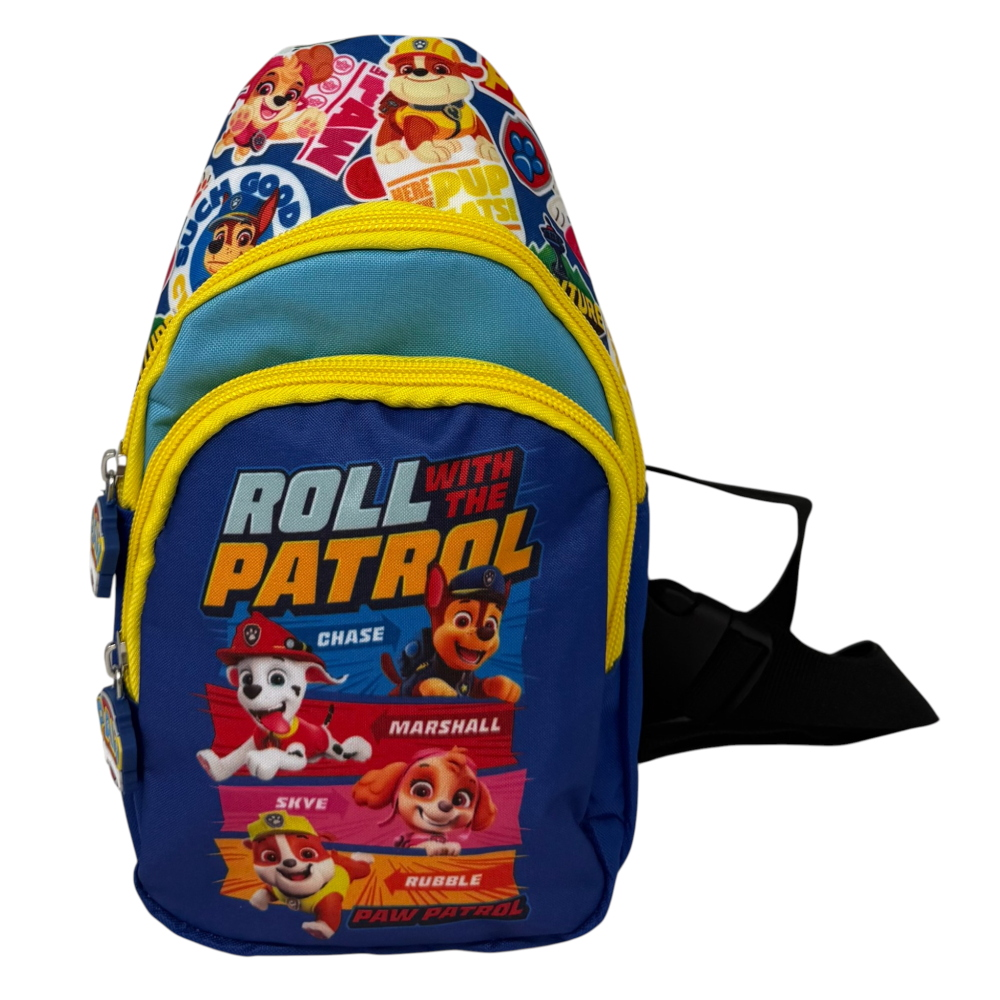 MARSUPIO PAW PATROL CON TRACOLLA REGOLABILE BORSELLO DA PASSEGGIO CON CINTURA - ZH25080