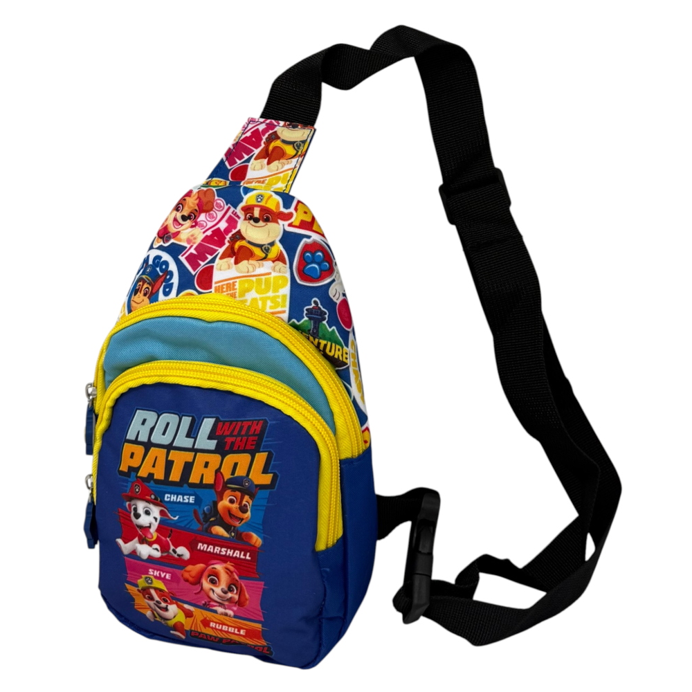 MARSUPIO PAW PATROL CON TRACOLLA REGOLABILE BORSELLO DA PASSEGGIO CON CINTURA - ZH25080