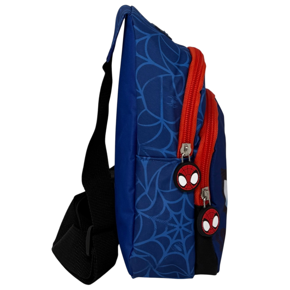 MARSUPIO SPIDERMAN MARVEL CON TRACOLLA REGOLABILE BORSELLO DA PASSEGGIO CON CINTURA - ZH25066
