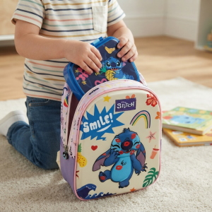 ZAINO ASILO 3D STITCH DISNEY BORSA SCUOLA MATERNA O TEMPO LIBERO 29 CM - ZH25000