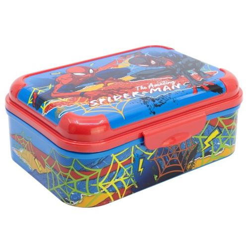 PORTAMERENDA DELUXE SPIDERMAN MARVEL PORTAPRANZO SCUOLA TEMPO LIBERO ALL COLORED - ST83543