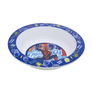 SET PAPPA 5 PEZZI SPIDERMAN MARVEL PIATTI BICCHIERE POSATE IN PLASTICA RIGIDA RIUTILIZZABILE IN CONFEZIONE - ST83550