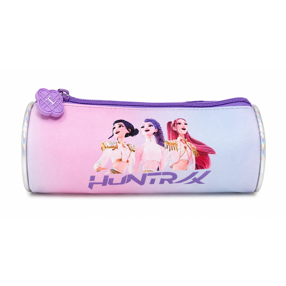 TOMBOLINO KPOP DEMON HUNTERS ASTUCCIO TONDO HUNTRIX 23 CM PORTACOLORI - W17141MC
