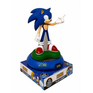 LAMPADA DA NOTTE 3D SONIC THE HEDGEHOG COMODINO LUCE LED A BATTERIE - SN00006