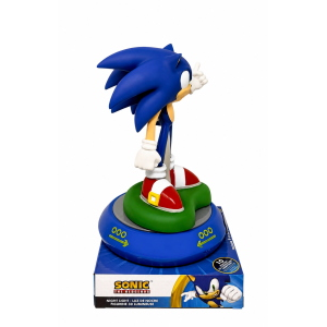 LAMPADA DA NOTTE 3D SONIC THE HEDGEHOG COMODINO LUCE LED A BATTERIE - SN00006