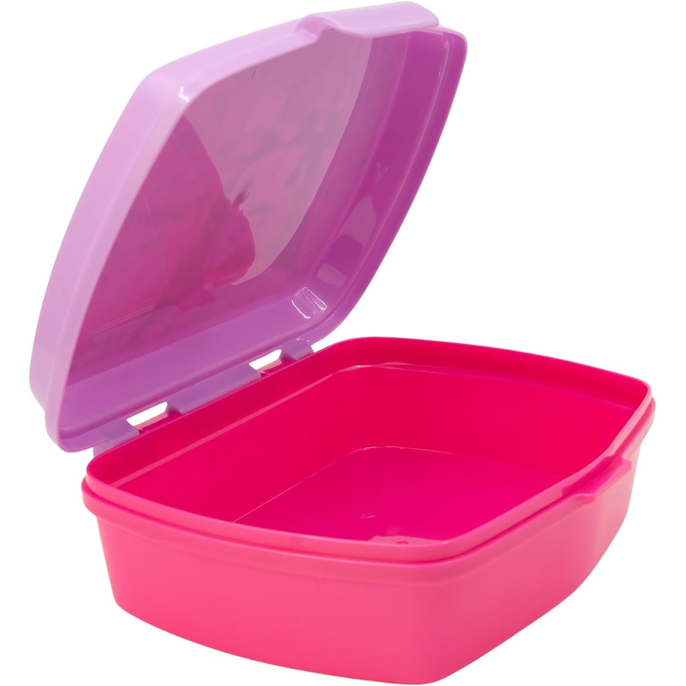 PORTAMERENDA KUROMI SANRIO PORTA PRANZO SCUOLA TEMPO LIBERO CM 17X14X6 - ST88374