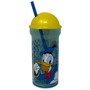 BICCHIERE CON CANNUCCIA TOPOLINO DISNEY 460 ML BPA FREE CON COPERCHIO - ST81188