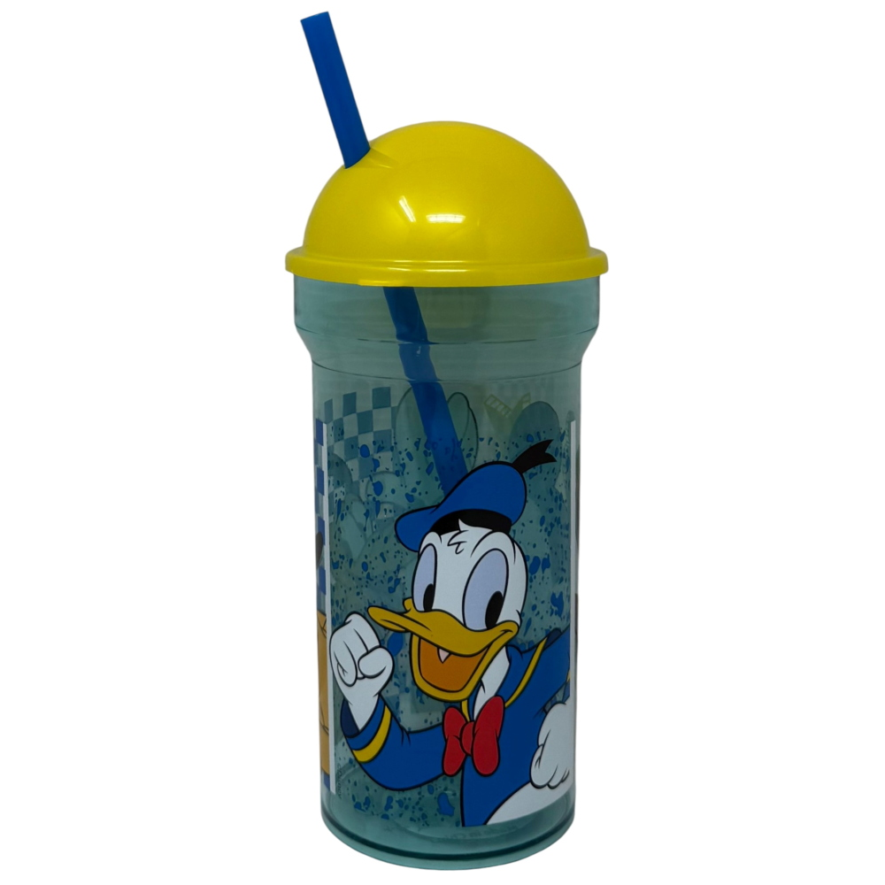BICCHIERE CON CANNUCCIA TOPOLINO DISNEY 460 ML BPA FREE CON COPERCHIO - ST81188