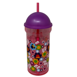 BICCHIERE CON CANNUCCIA MINNIE DISNEY 460 ML BPA FREE CON COPERCHIO - ST81288