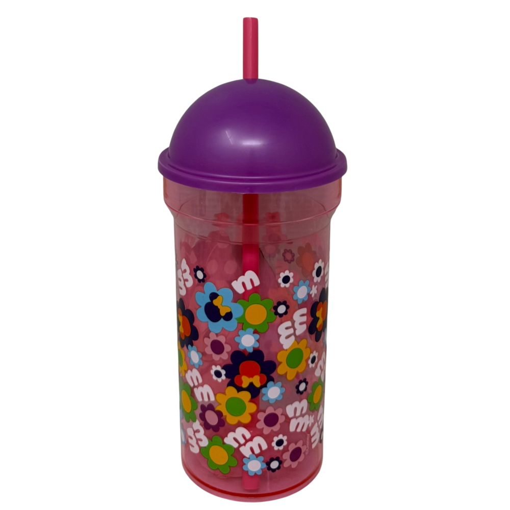 BICCHIERE CON CANNUCCIA MINNIE DISNEY 460 ML BPA FREE CON COPERCHIO - ST81288