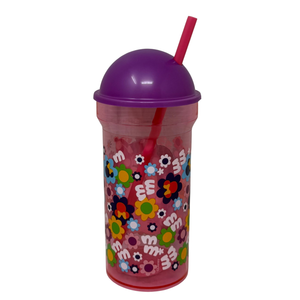 BICCHIERE CON CANNUCCIA MINNIE DISNEY 460 ML BPA FREE CON COPERCHIO - ST81288