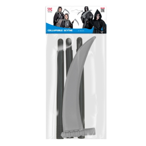 FALCE 102 CM ABBATIBILE ACCESSORI HALLOWEEN CARNEVALE - 12045