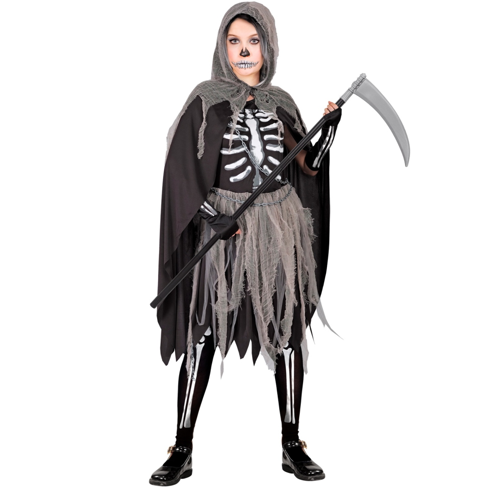 FALCE 102 CM ABBATIBILE ACCESSORI HALLOWEEN CARNEVALE - 12045