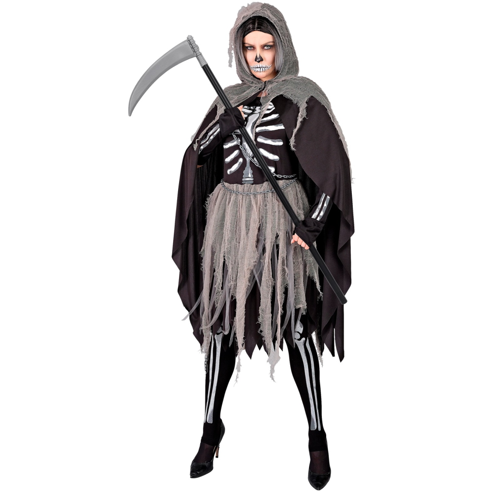 FALCE 102 CM ABBATIBILE ACCESSORI HALLOWEEN CARNEVALE - 12045