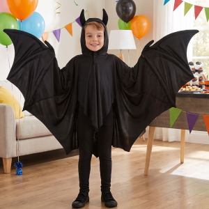 TRAVESTIMENTO PIPISTRELLO VESTITO COSTUME CARNEVALE HALLOWEEN - 92007